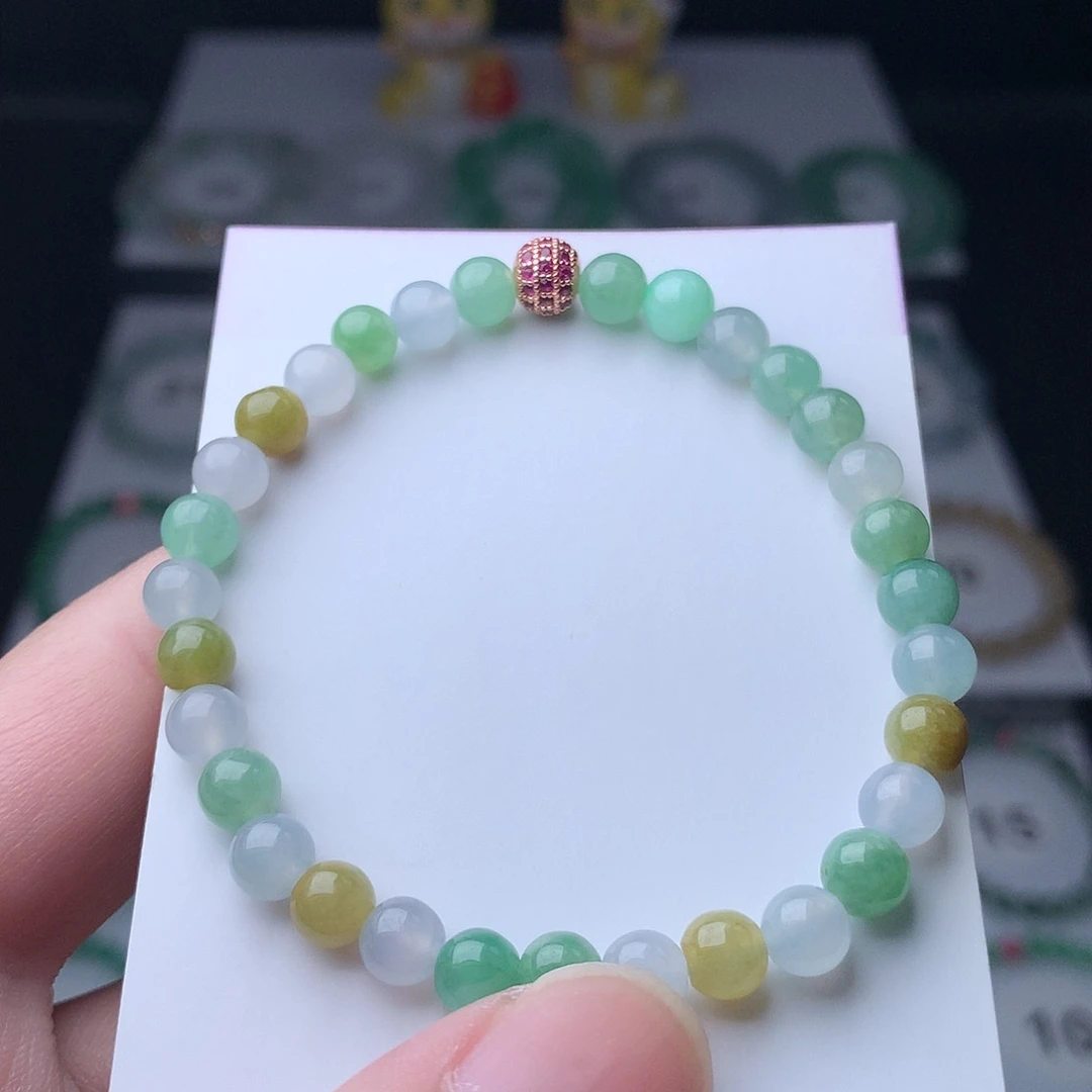 翡翠未镶嵌手链翡翠