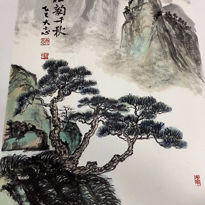 国画纯手绘写意画作