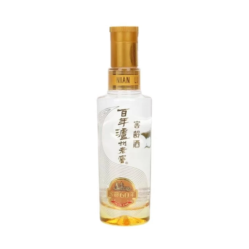 泸州老窖窖龄60年 小酒版52度100ml*1瓶 浓香型白酒