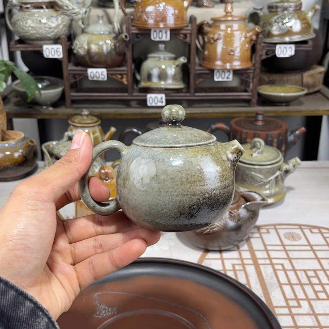 150cc白泥柴烧西施壶