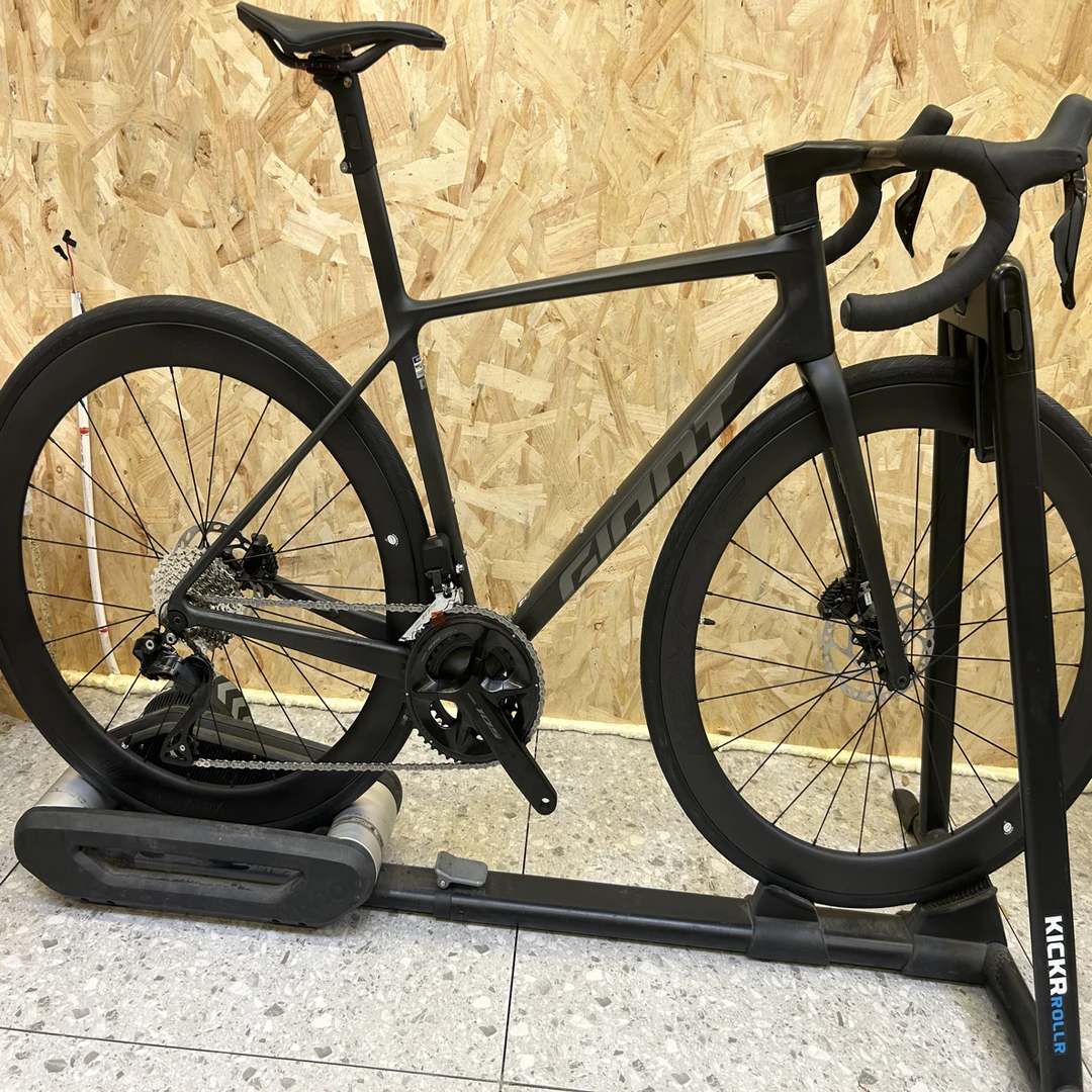 捷安特TCR ADV SL碳纤维公路自行车 裸炭黑超轻 S码（165-175）