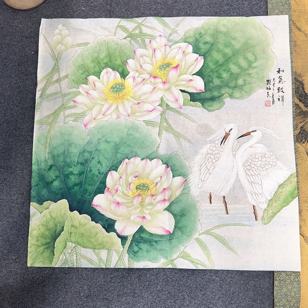 国画宣纸国画纯手绘作品