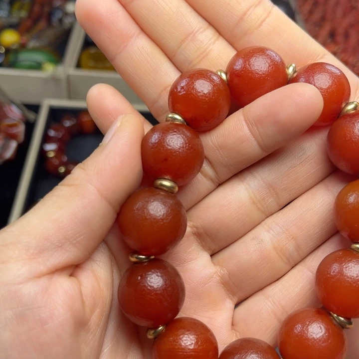 玛瑙/玉髓未镶嵌手链