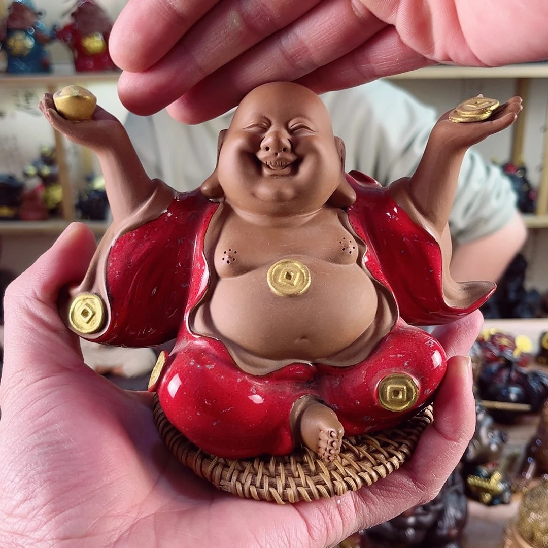 紫砂茶宠紫陶树脂茶宠摆件