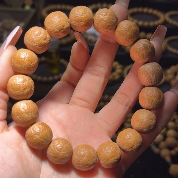 猴头核桃吊坠14龙岩料小青柑手串全品无瑕无药