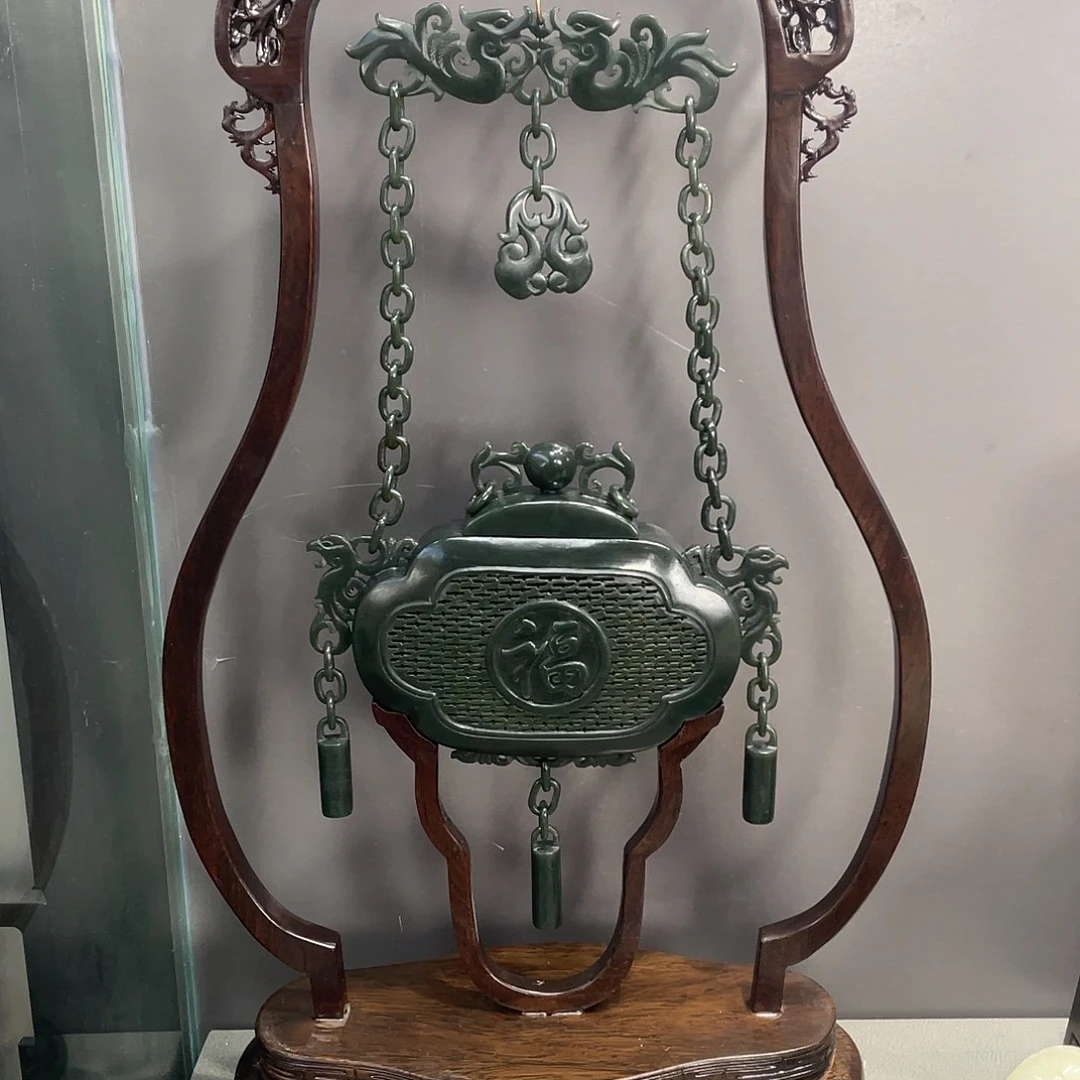 和田玉未镶嵌摆件