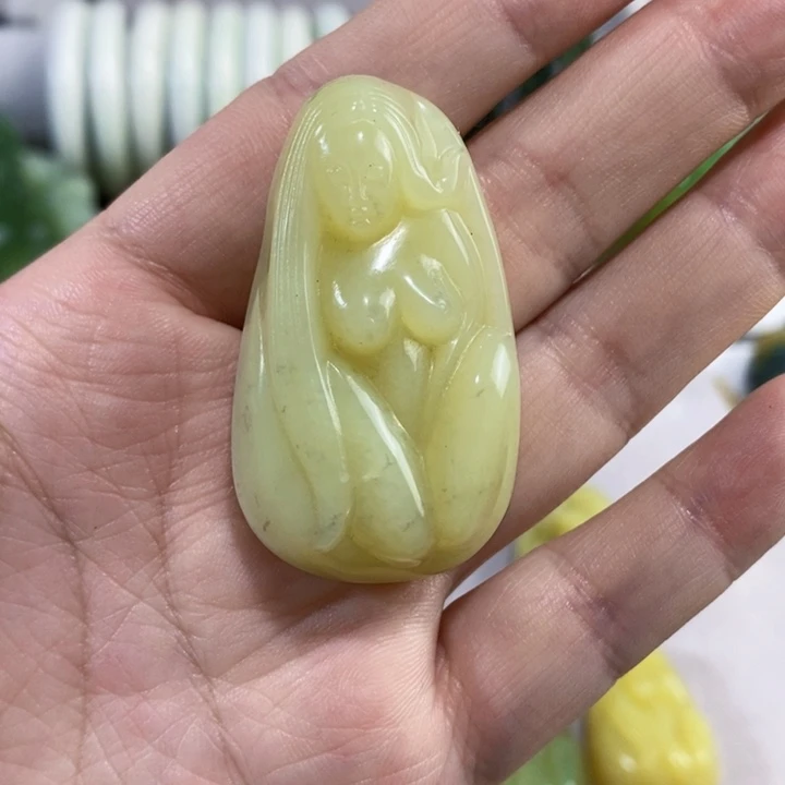 未镶嵌岫玉挂件吊坠堂****古