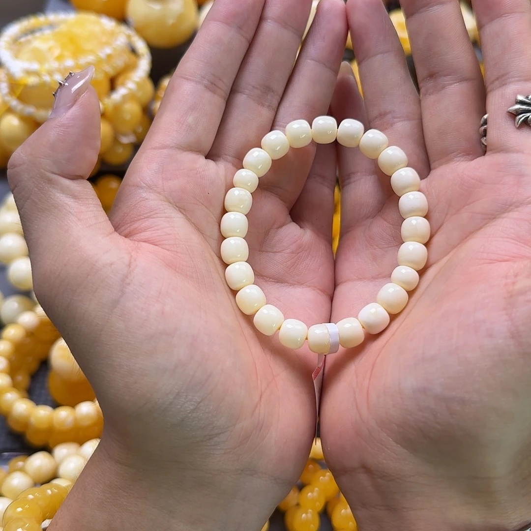 未镶嵌蜜蜡珠宝奇石同料9mm