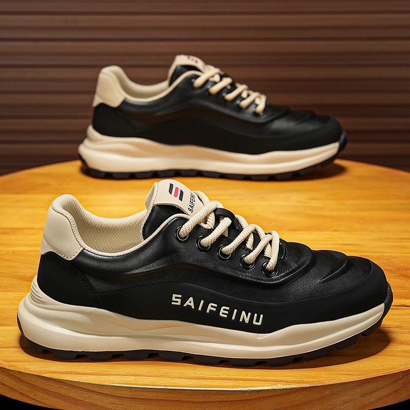 赛菲奴男鞋2025春夏透气新款轻便防滑休闲耐磨跑步潮鞋F7171-2