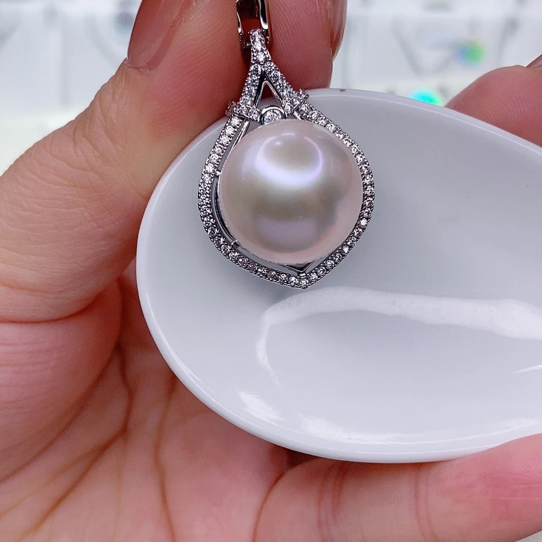 吊坠(赠链)未镶嵌淡水珍珠15➕