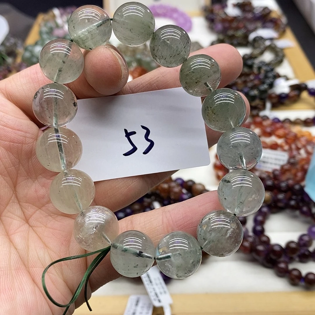 水晶手串未镶嵌天然