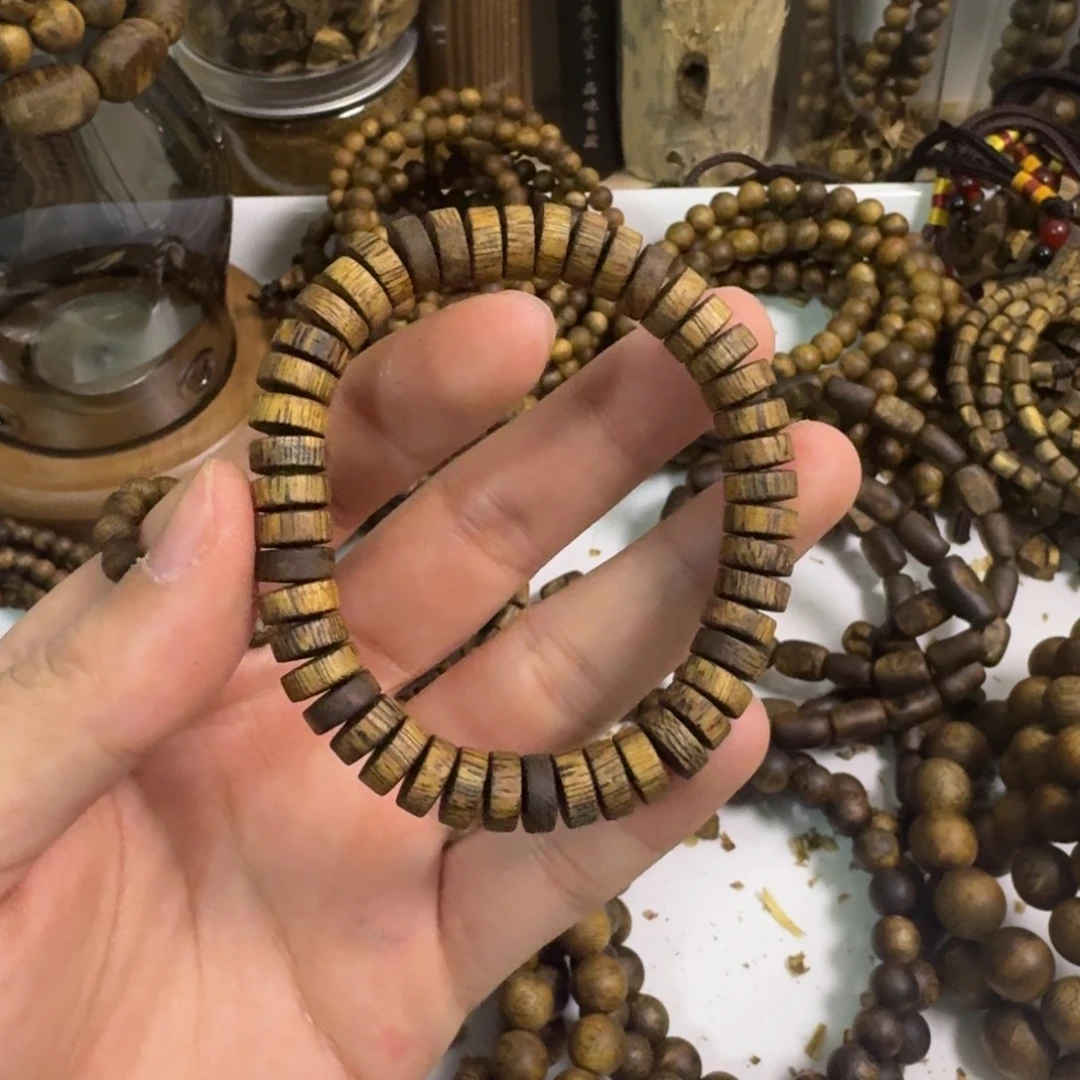 沉香碎屑沉香厚切单圈卡8规格