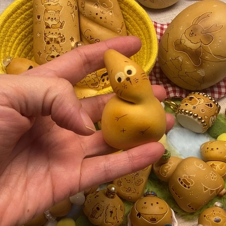 海豹葫芦 手工制作