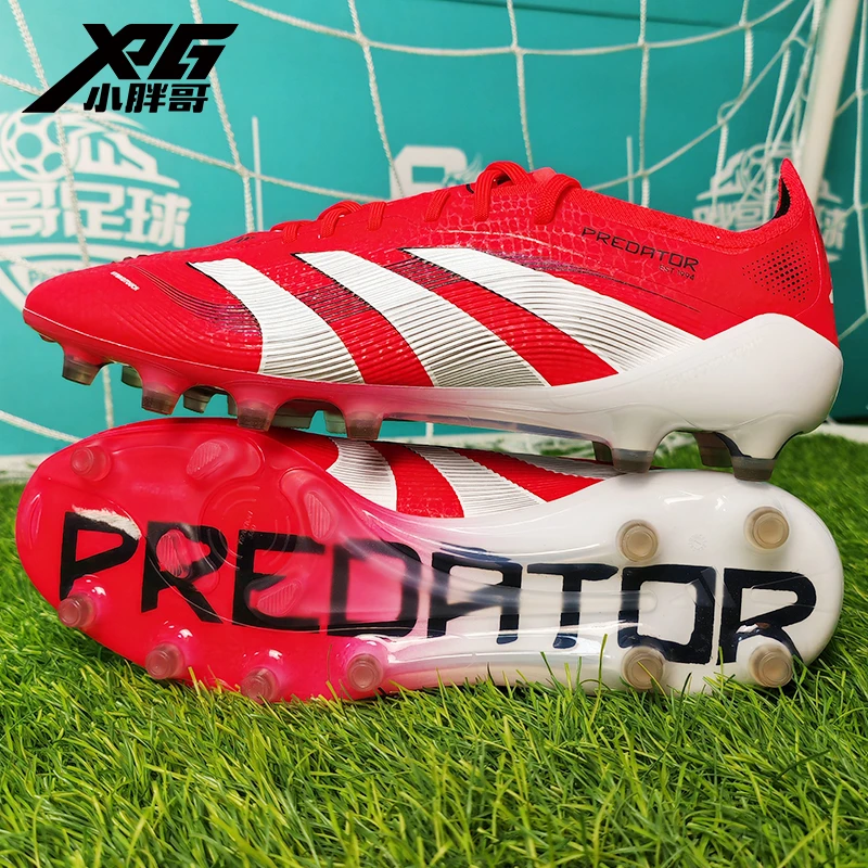小胖哥XPG阿迪达斯猎鹰25高端国际版AG短钉人草足球鞋男JH8896