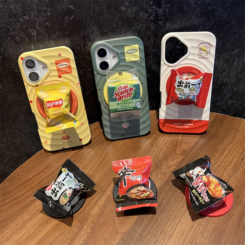 趣味小众火鸡面磁吸支架适用苹果17promax手机壳iPhone16女新款14