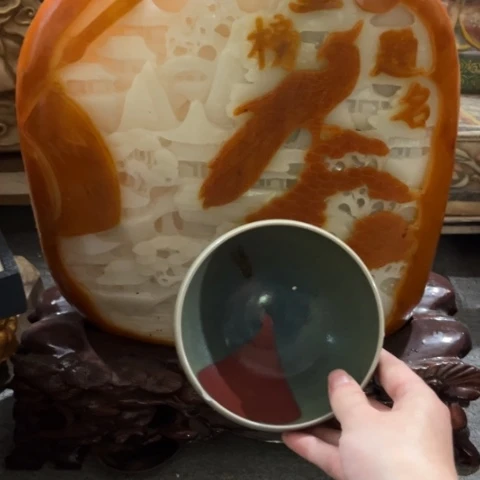 摆件L*g瓷器制作工艺精湛等