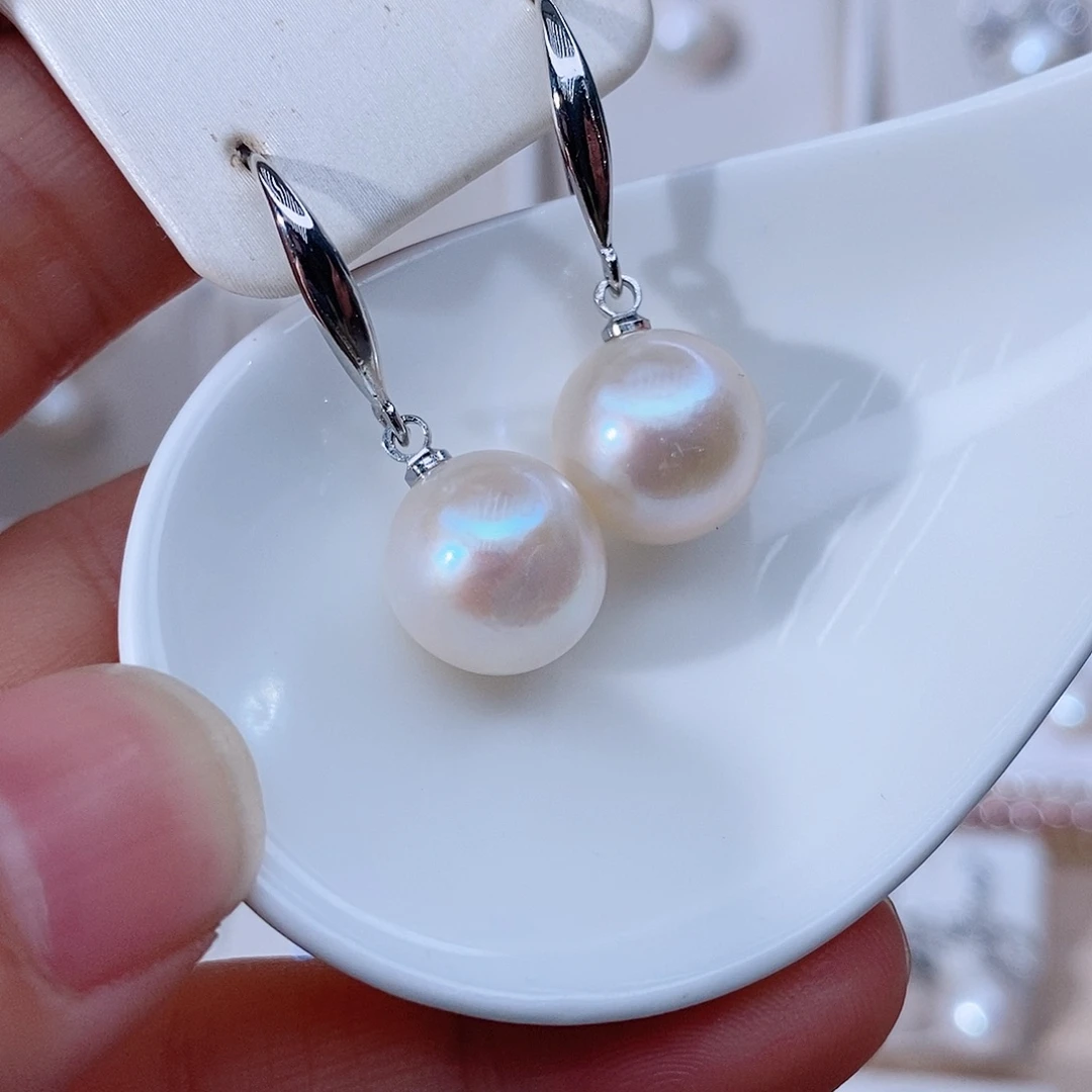 银S925镶嵌颈饰淡水珍珠