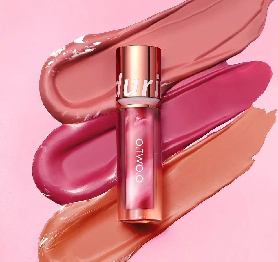 O.OTWO.轻雾持色棒棒糖学生水润唇釉水光口红哑光雾面博主黄黑皮