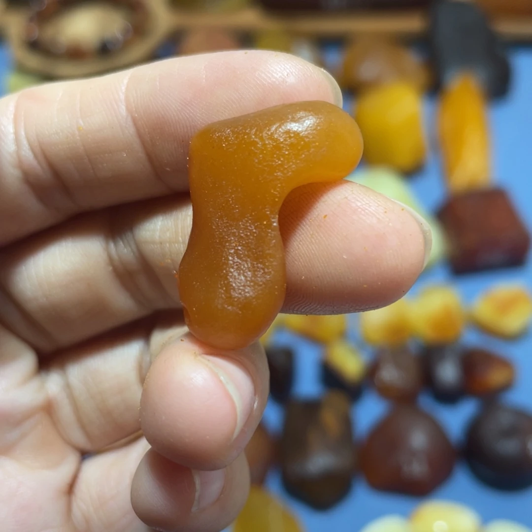 定制蜜蜡未镶嵌手机挂