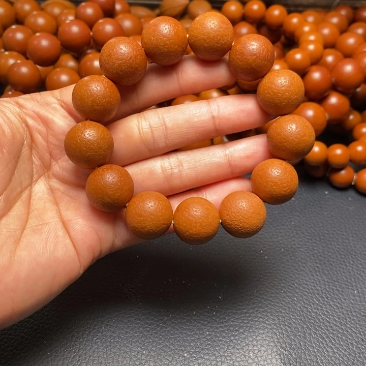 橄榄核吊坠1.7尺寸树王橘子皮光珠全品