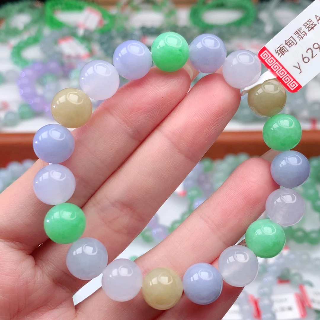 翡翠手链未镶嵌翡翠10mm