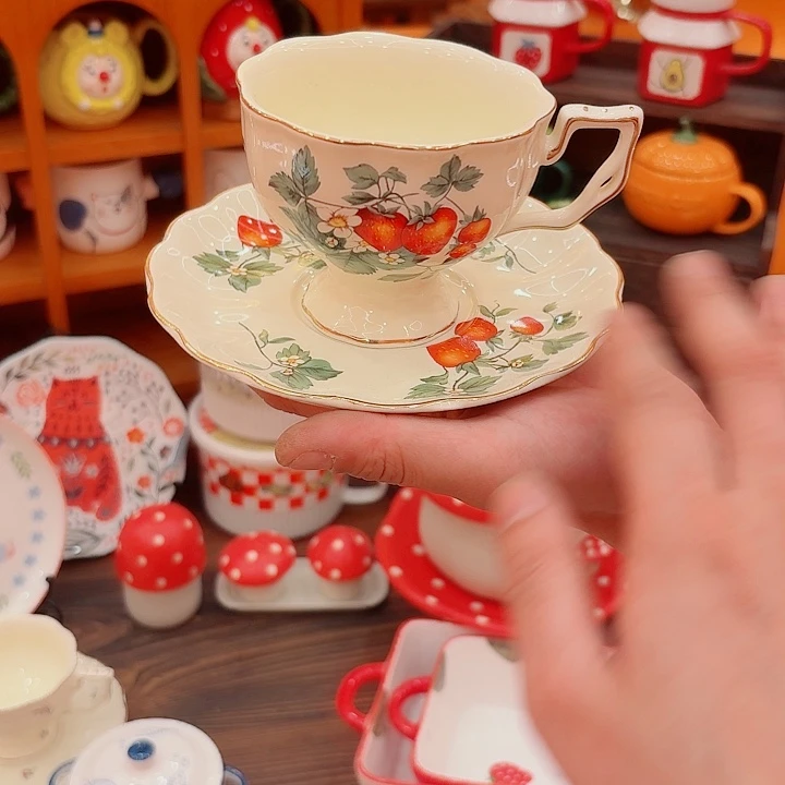 罐景德镇陶瓷带盖碗