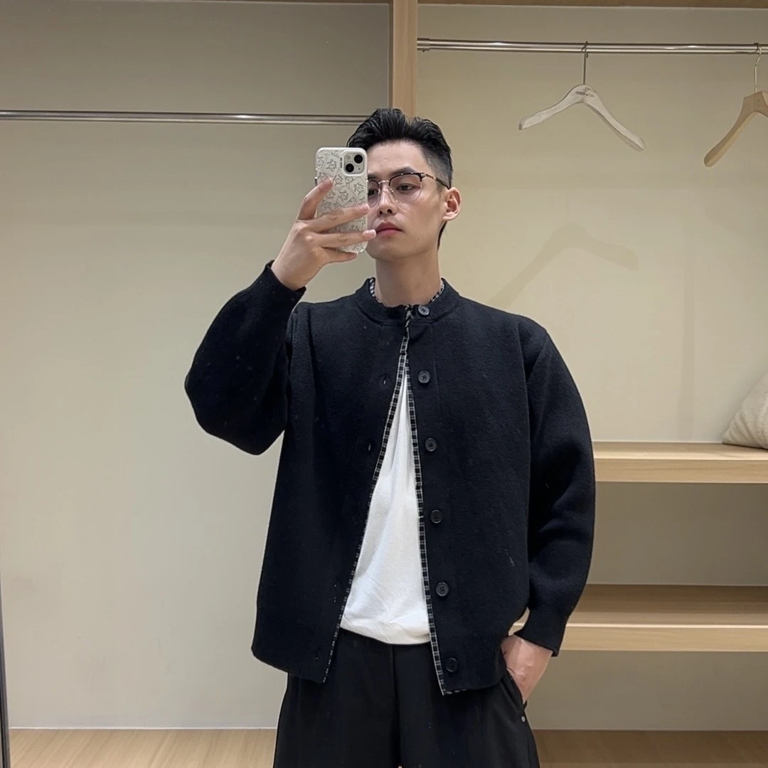 圆领常规款秋季针织毛衣针织衫休闲春季秋冬简约男士