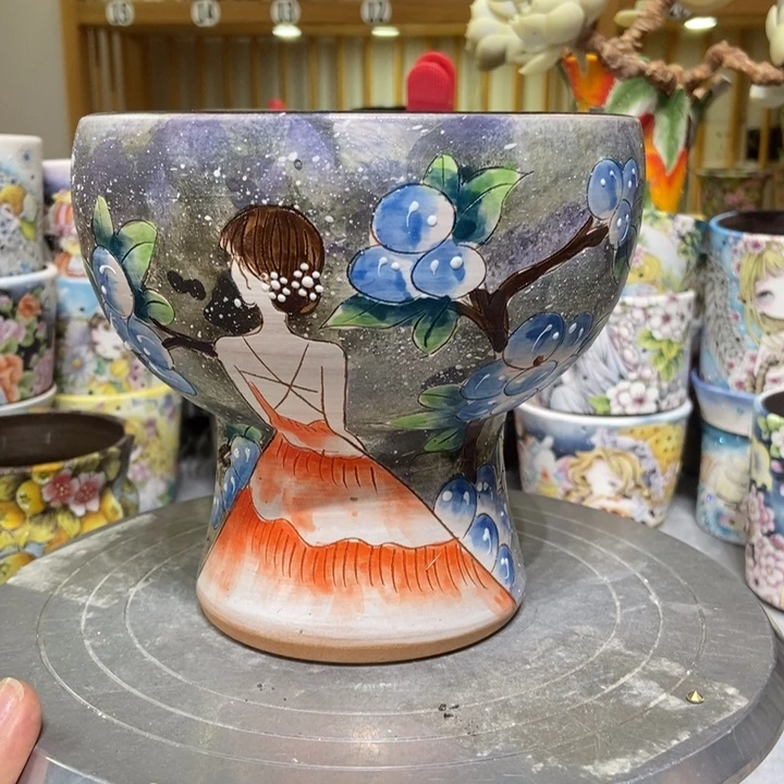 景德镇艺术手绘作品
