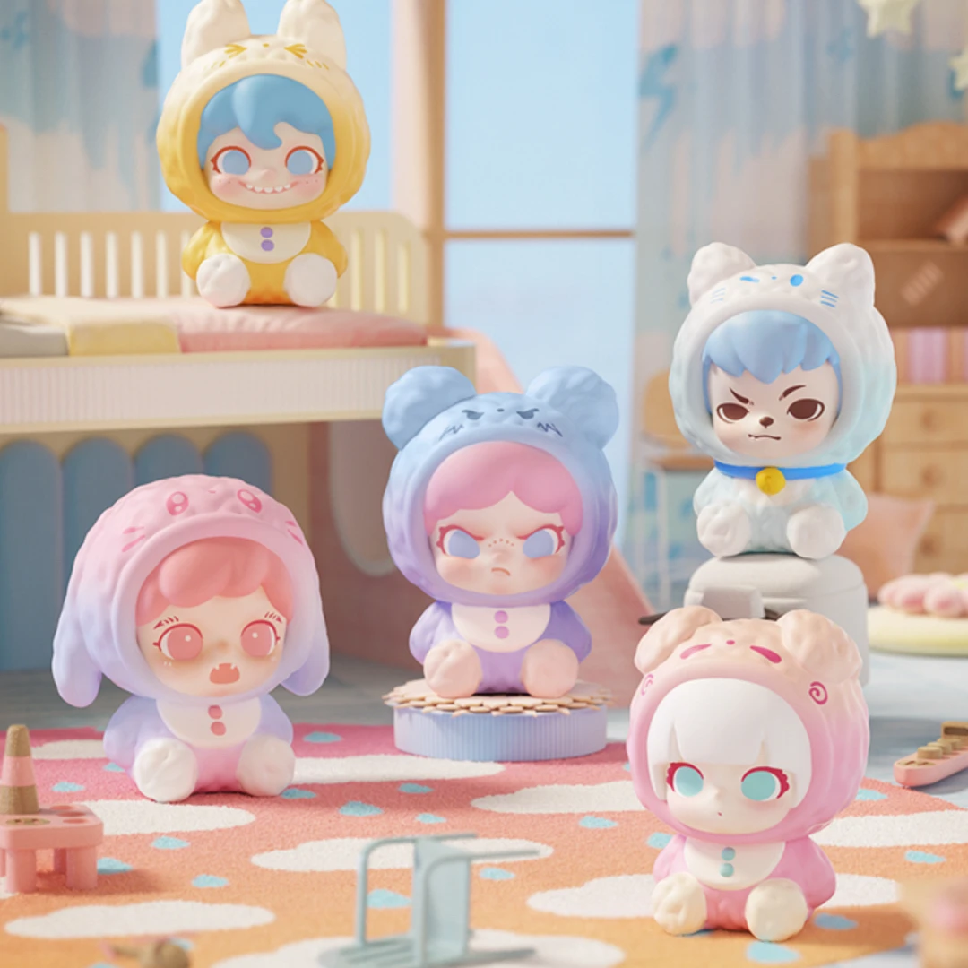 【小H拆盒】TNT小小的可爱4 代 Mini萌粒创意摆设周边
