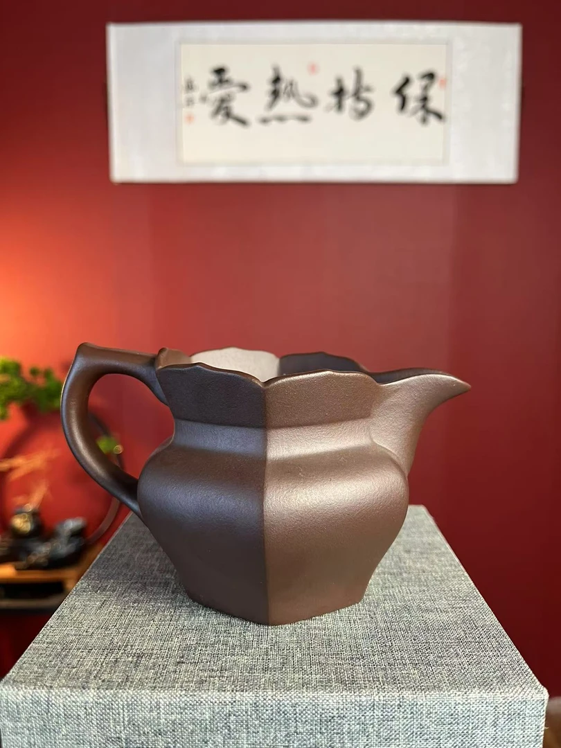 精品紫砂僧帽公道杯