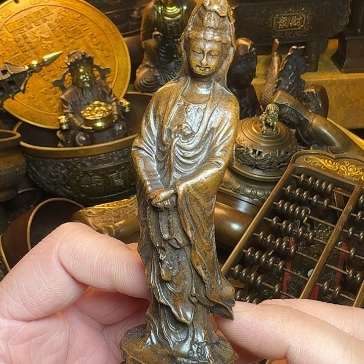 铜器摆件收收藏藏
