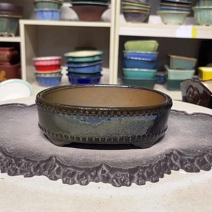 紫砂花盆瑕疵4.5-16.5-12。。。