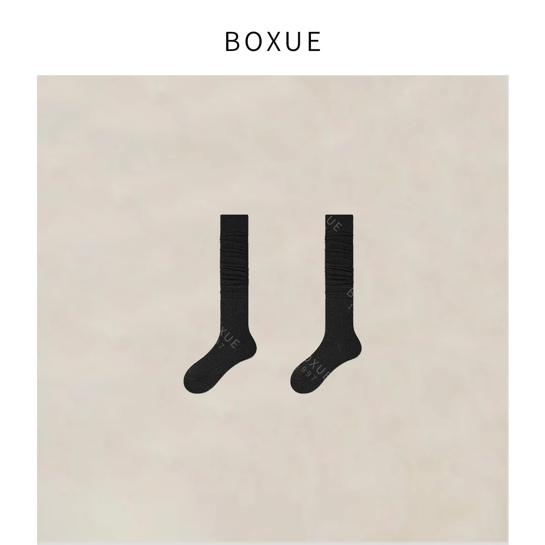 保暖复古港风速干中筒中筒袜秋季条纹薄款透气#25081183652