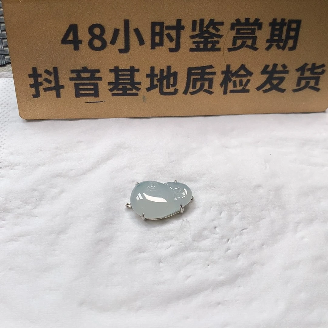 颈饰未镶嵌翡翠钱袋