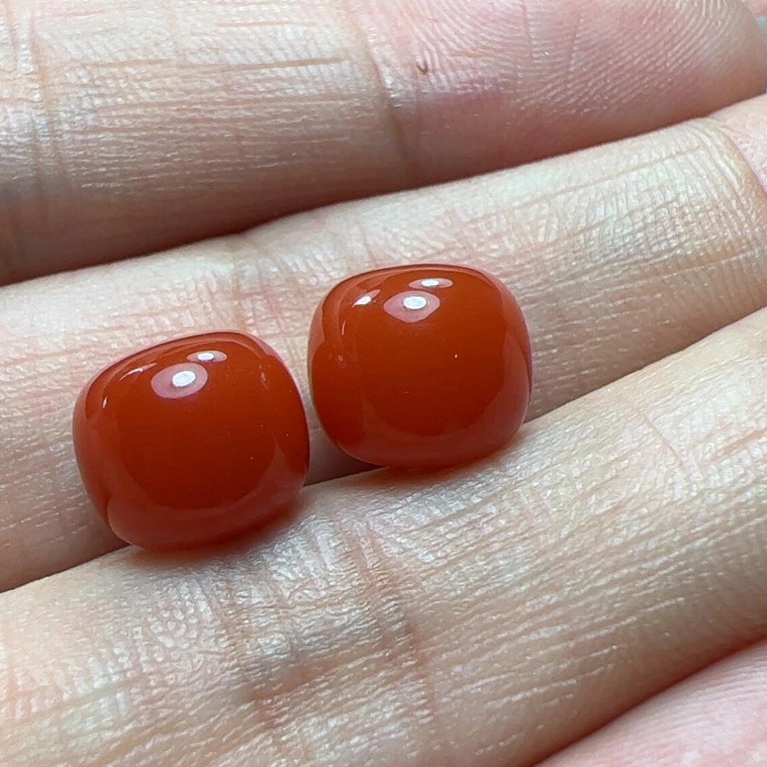 南红玛瑙珠子未镶嵌稳**前