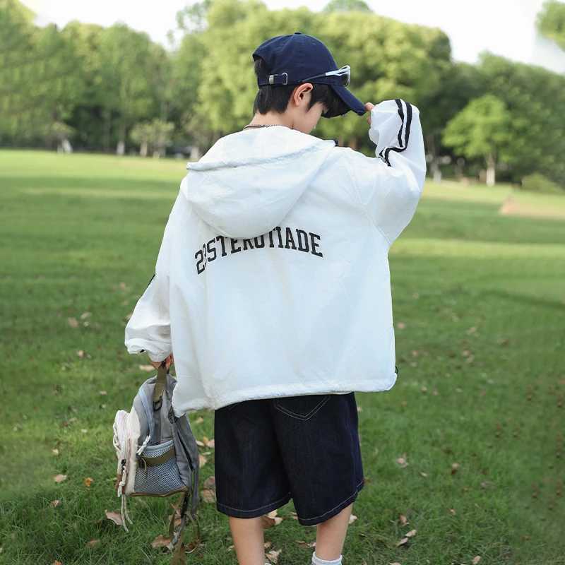 童装男童夏装防晒衣外套2025新款薄款夏款儿童防晒服夏季中大童潮