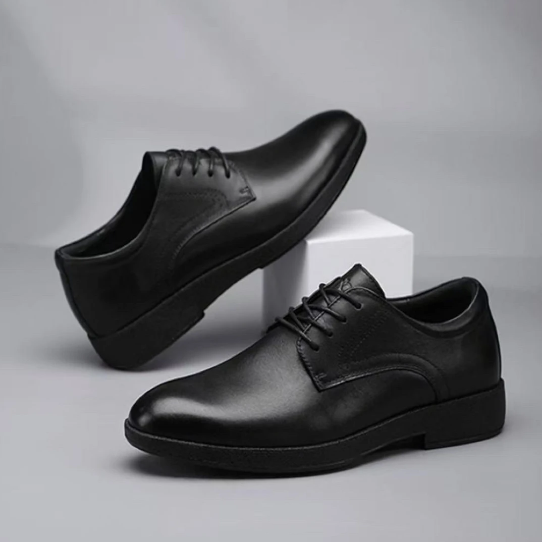 爱多步ADB25631A智能EMS蓝牙无线脉冲按摩鞋真皮柔软舒适软弹防滑