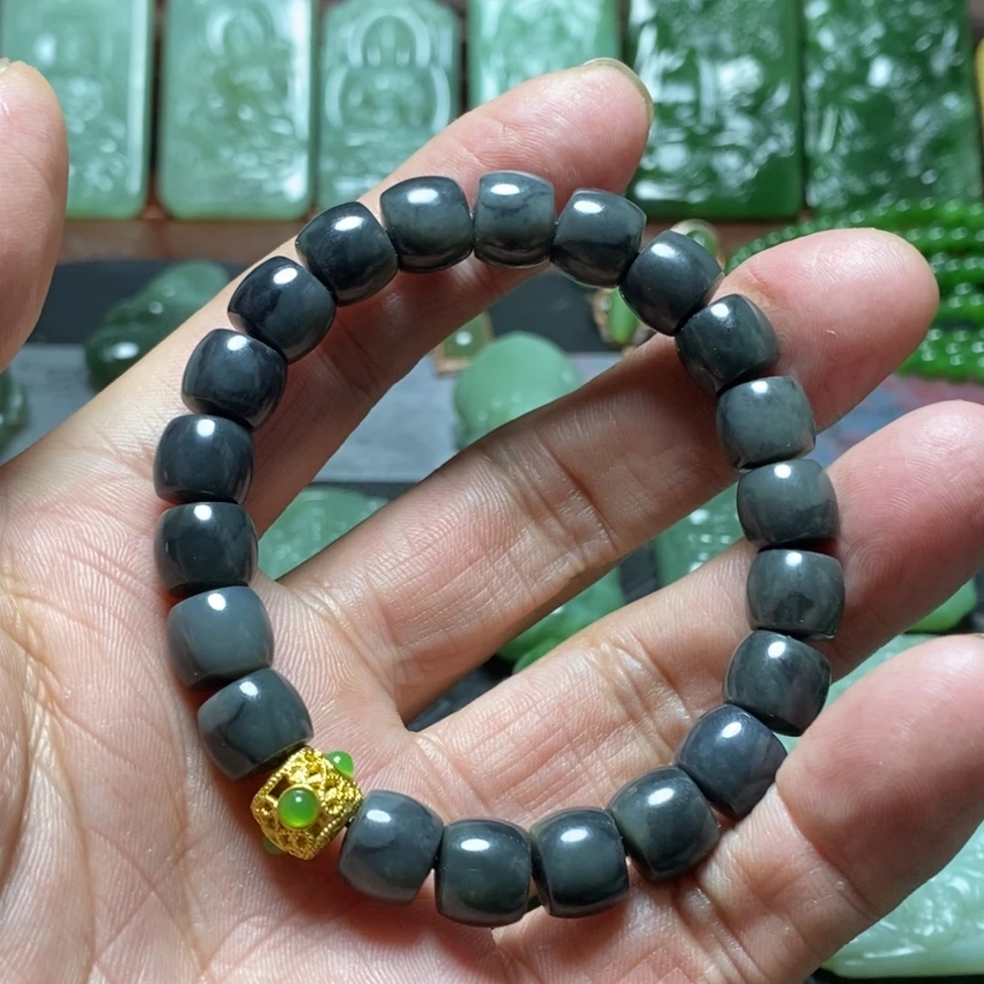 和田玉未镶嵌手串