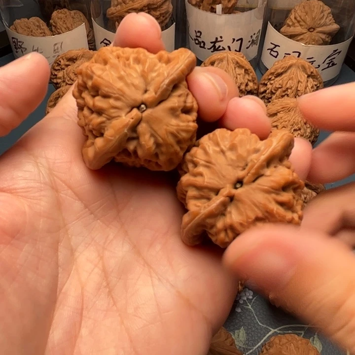 波***财吊坠文玩核桃41金公子