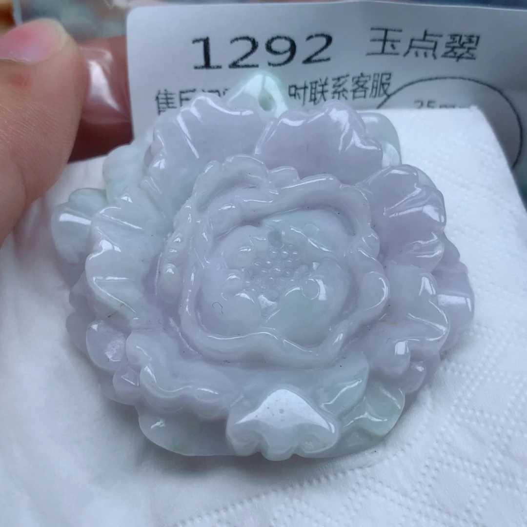 翡翠未镶嵌项链珠子批发