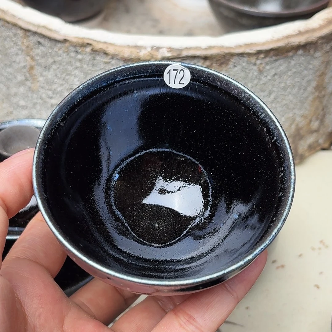 茶盏义兴龙窑建盏172微瑕