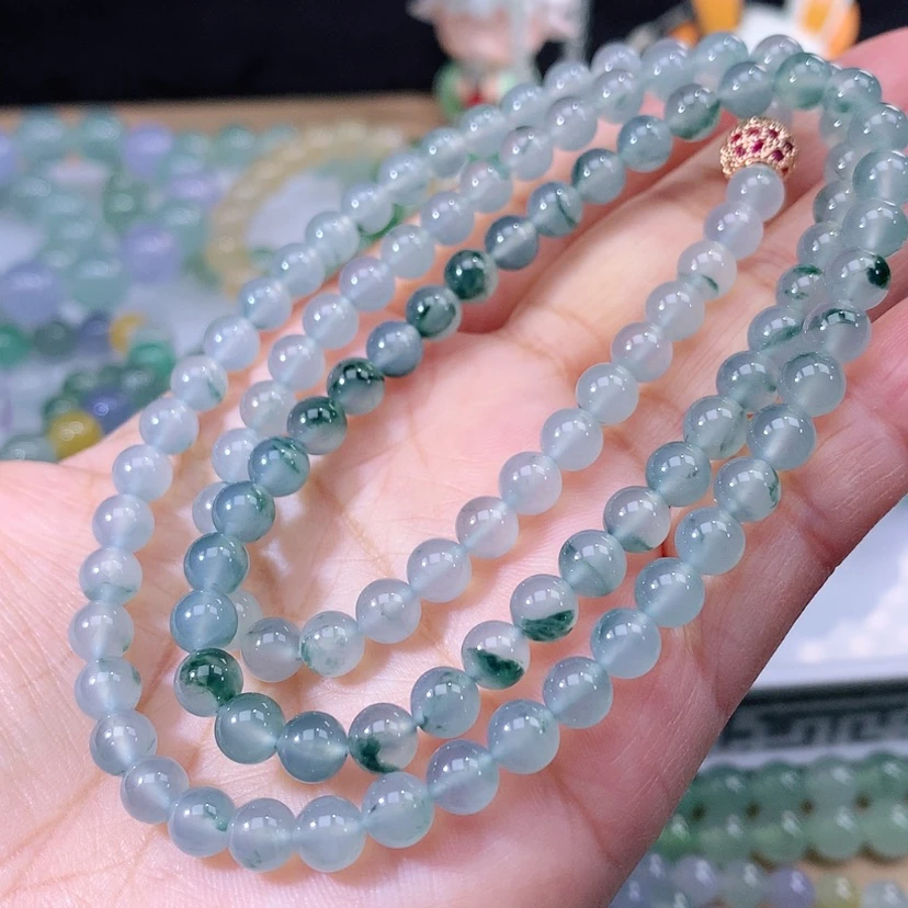 【闪购商品】翡翠手链未镶嵌翡翠卡6