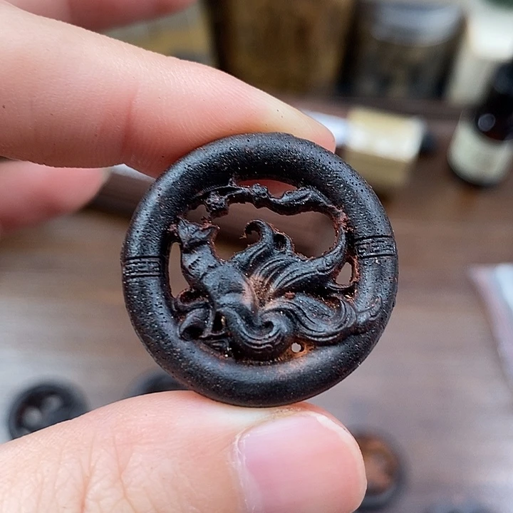 降真香其他镂空凤九30mm