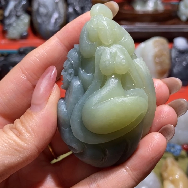 颈饰未镶嵌和田玉