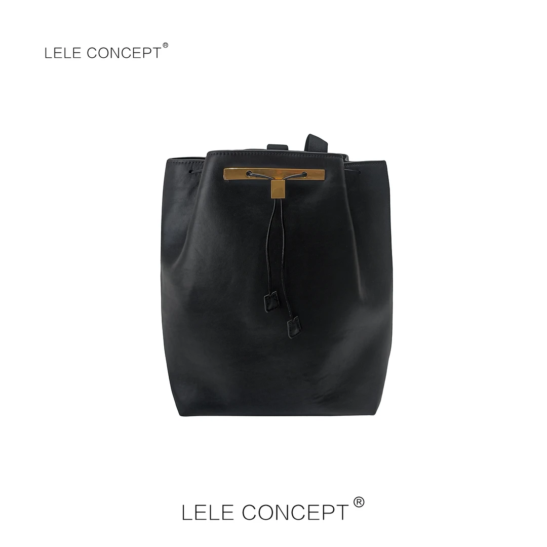 LELE CONCEPT｜【如一】都市休闲风百搭抽带双肩包大容量经典BB049