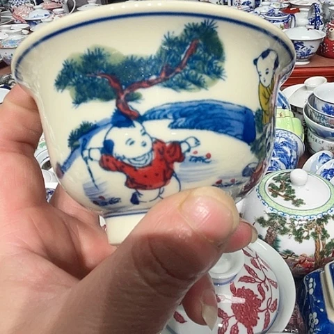 碗景德镇罗汉饭碗