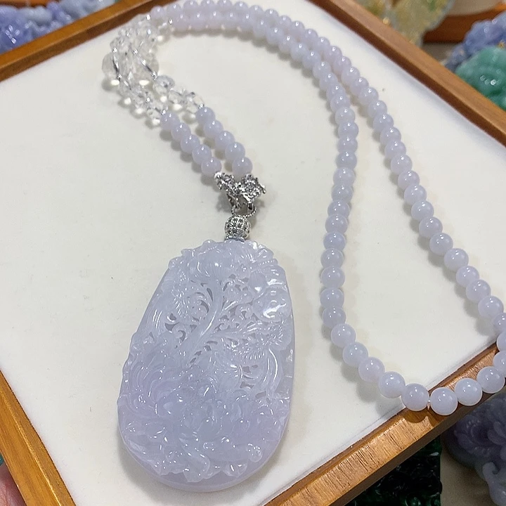 翡翠未镶嵌颈饰翡翠吊坠