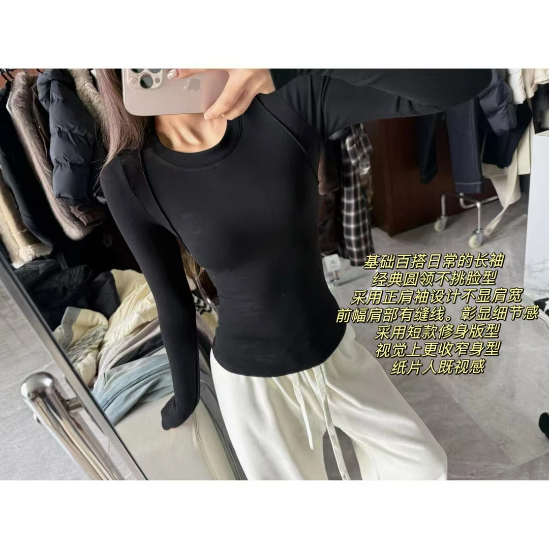 徐秋阳  对称  百搭时尚休闲设计感显瘦显白上衣11712-