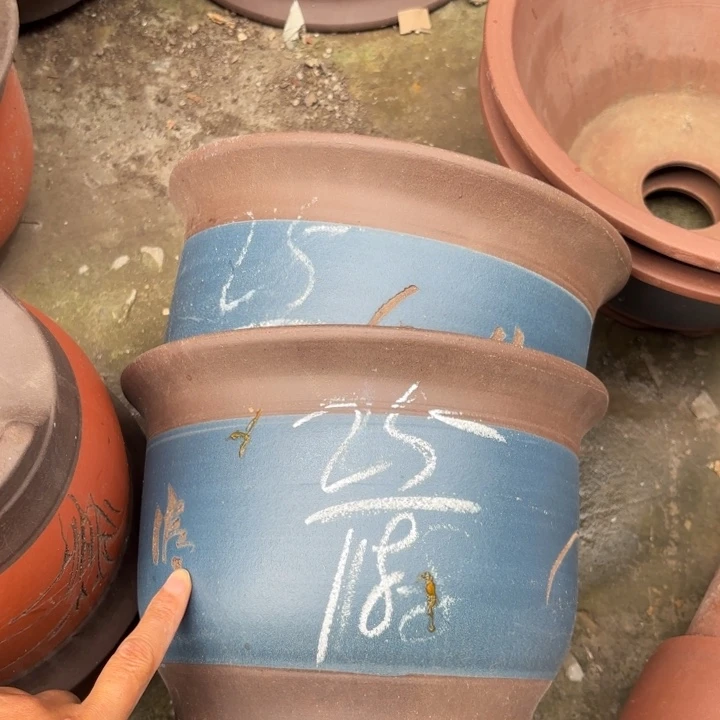 紫砂花盆紫砂的颜色