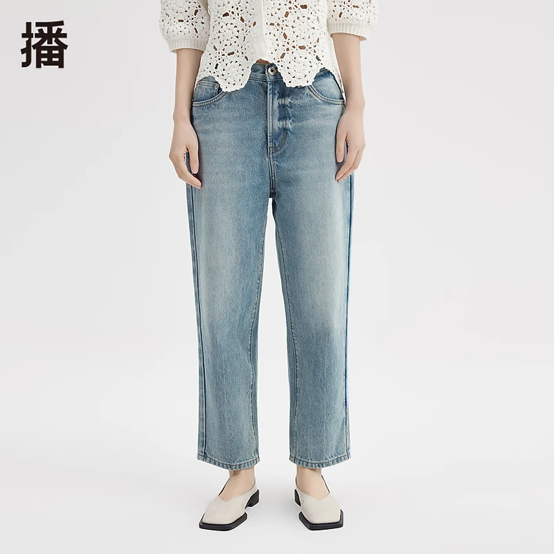 【达人专属】播牛仔裤BDQ1KD0004书写于花海
